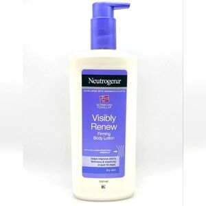 New Neutrogena Visibly Renew Firming Body Lotion For Dry Skin With Pump 13.5oz